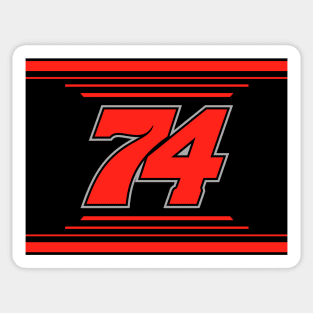 Ryan Vargas #74 2024 NASCAR Design Sticker